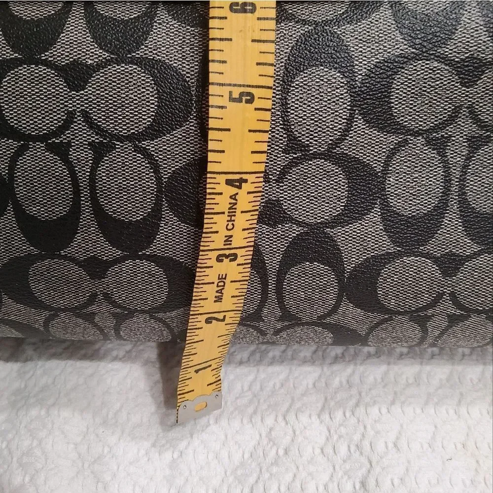 Coach Signature Stripe Carryall Tote
